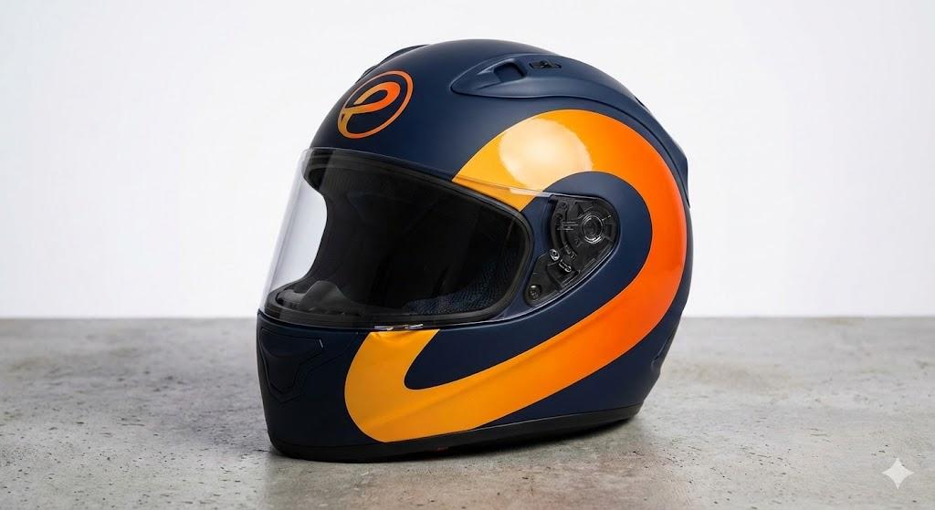 Peekup branded safety helmet